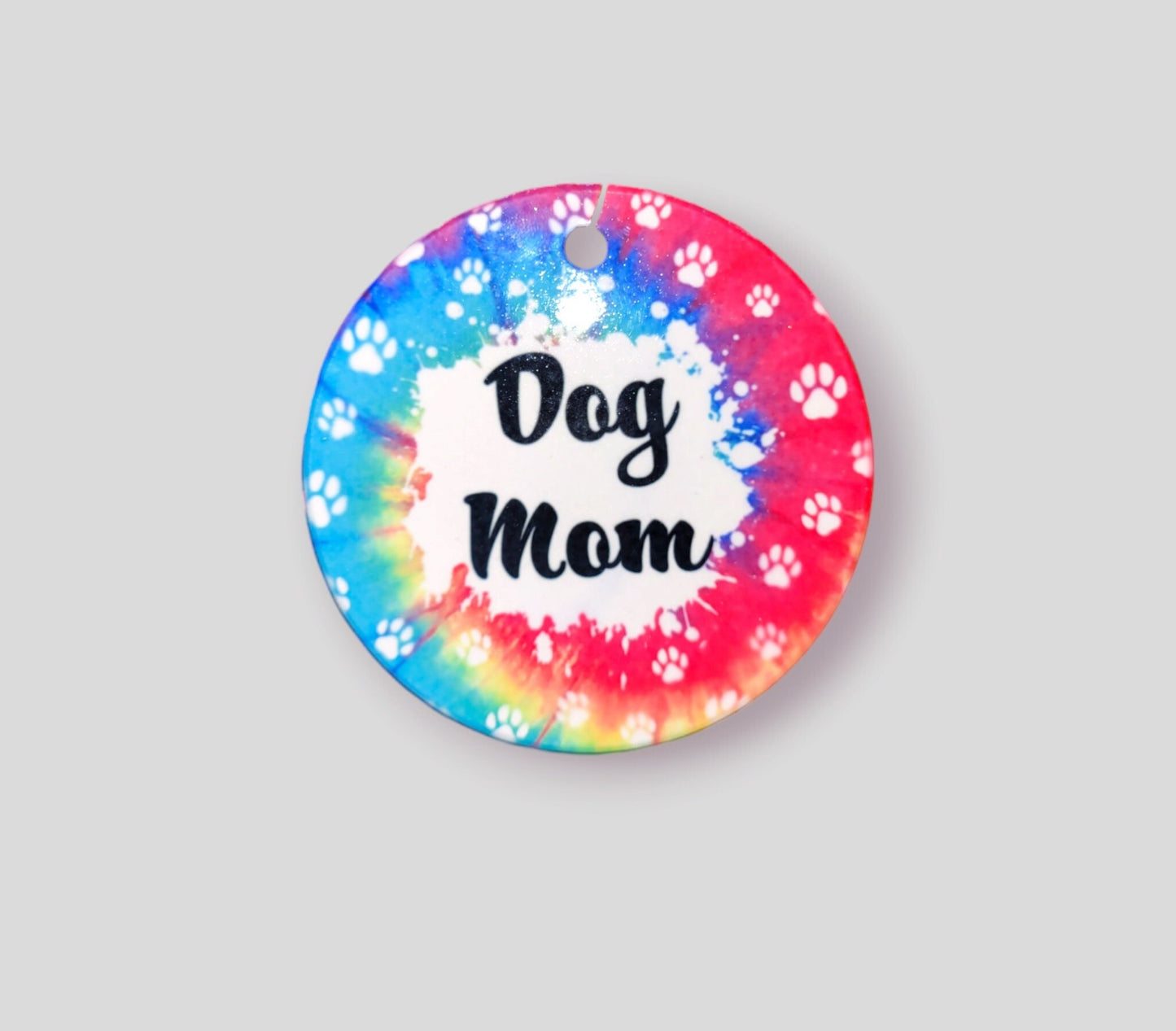 Dog Mom Ornament, Dog Dad Ornament