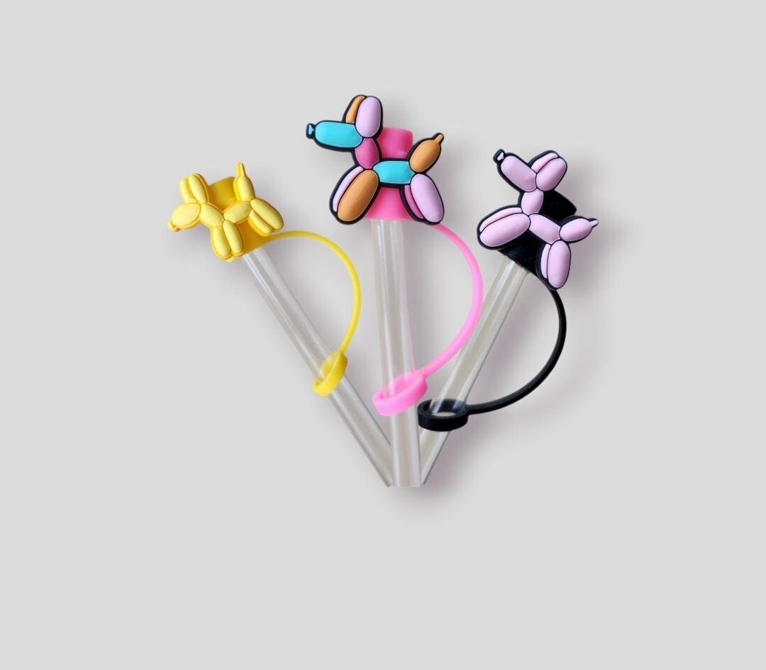 Balloon Dog Straw Topper 10mm