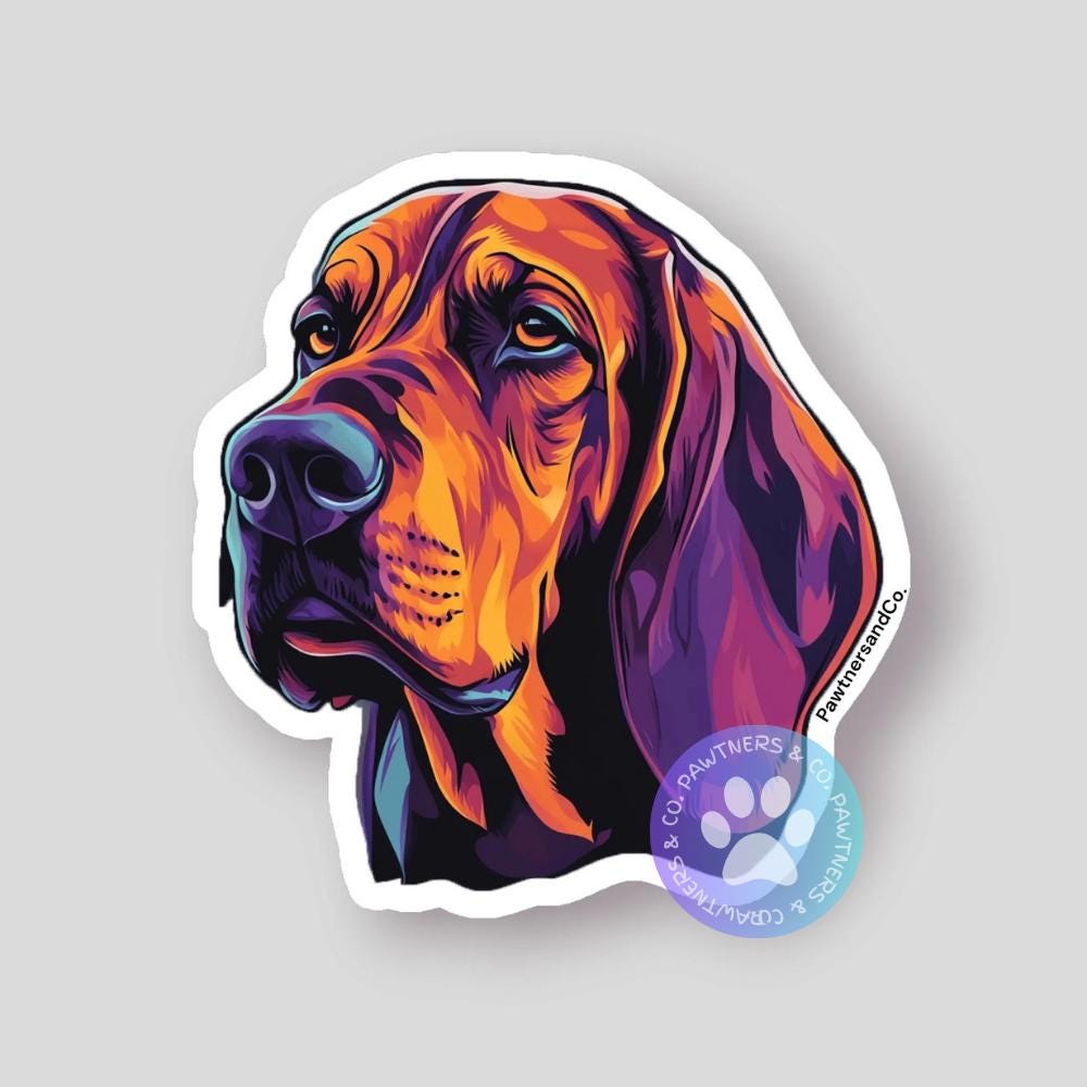 Bloodhound Sticker