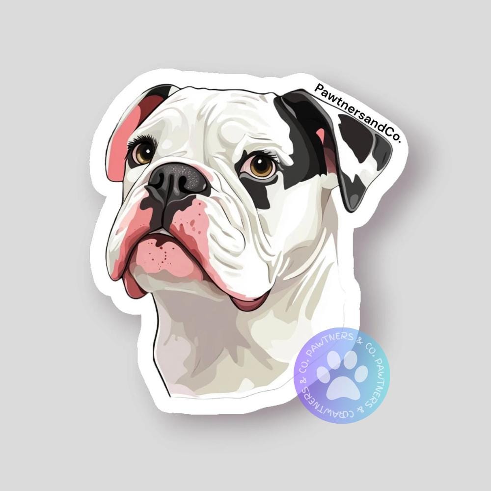 American Bulldog Sticker