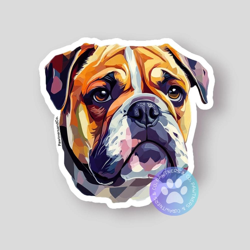 Bulldog Sticker