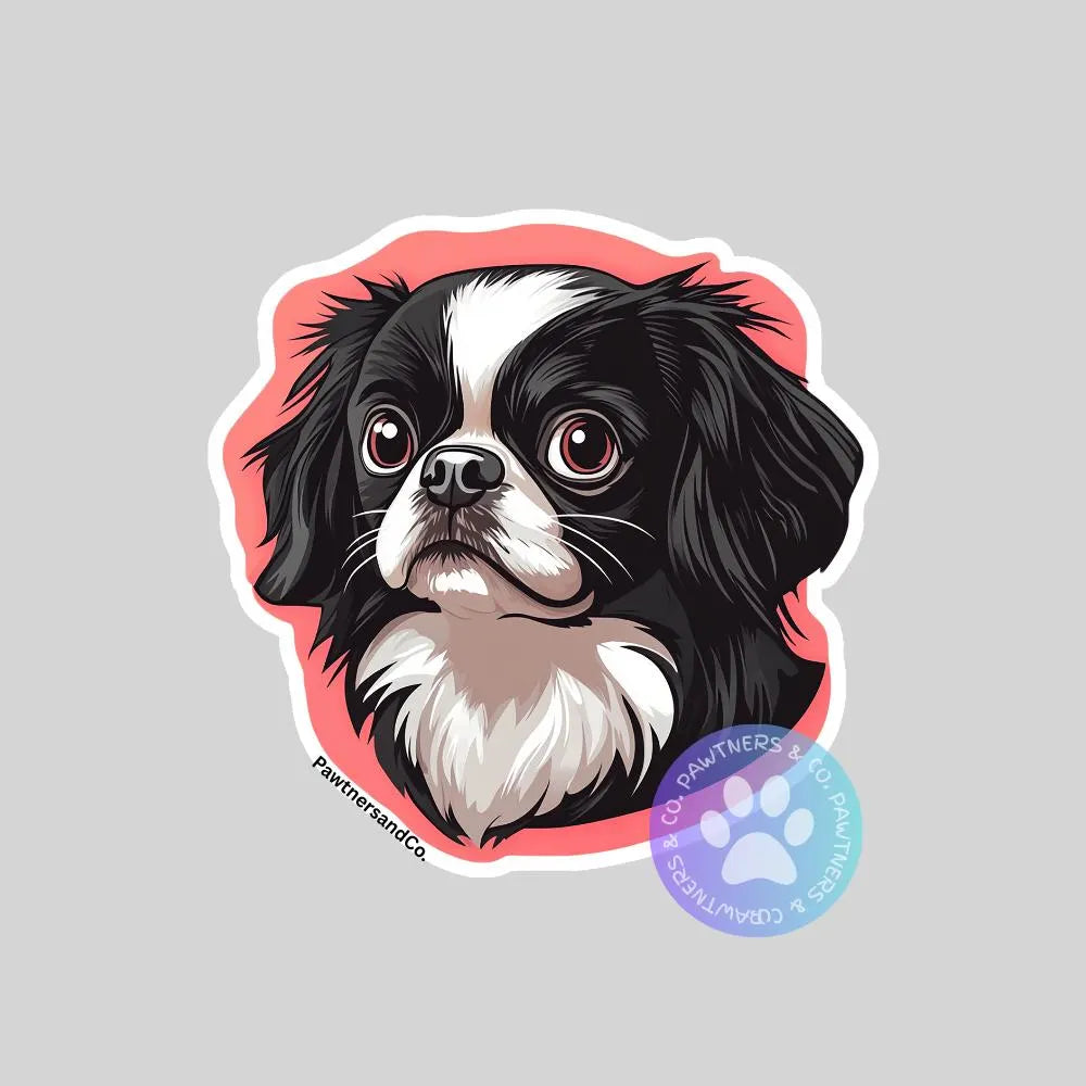 Japanese Chin Sticker