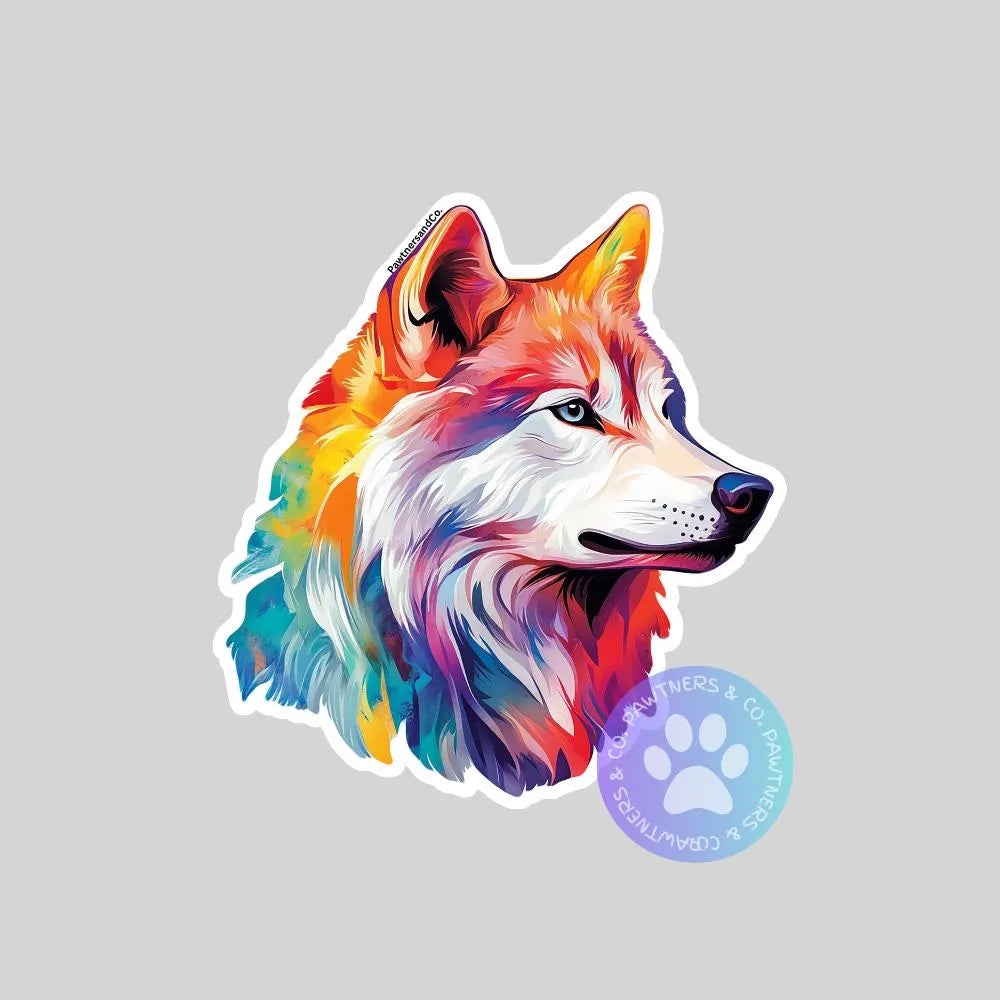 Husky Sticker