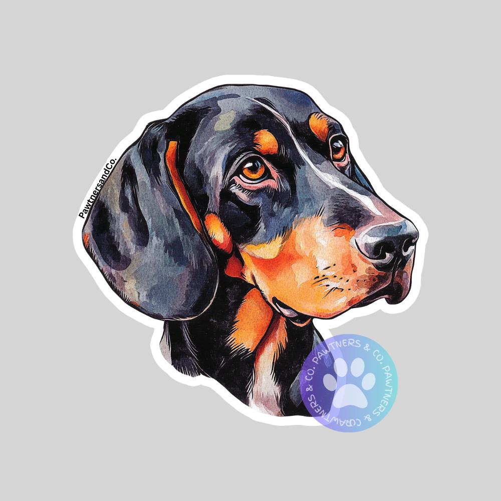 Coonhound Sticker