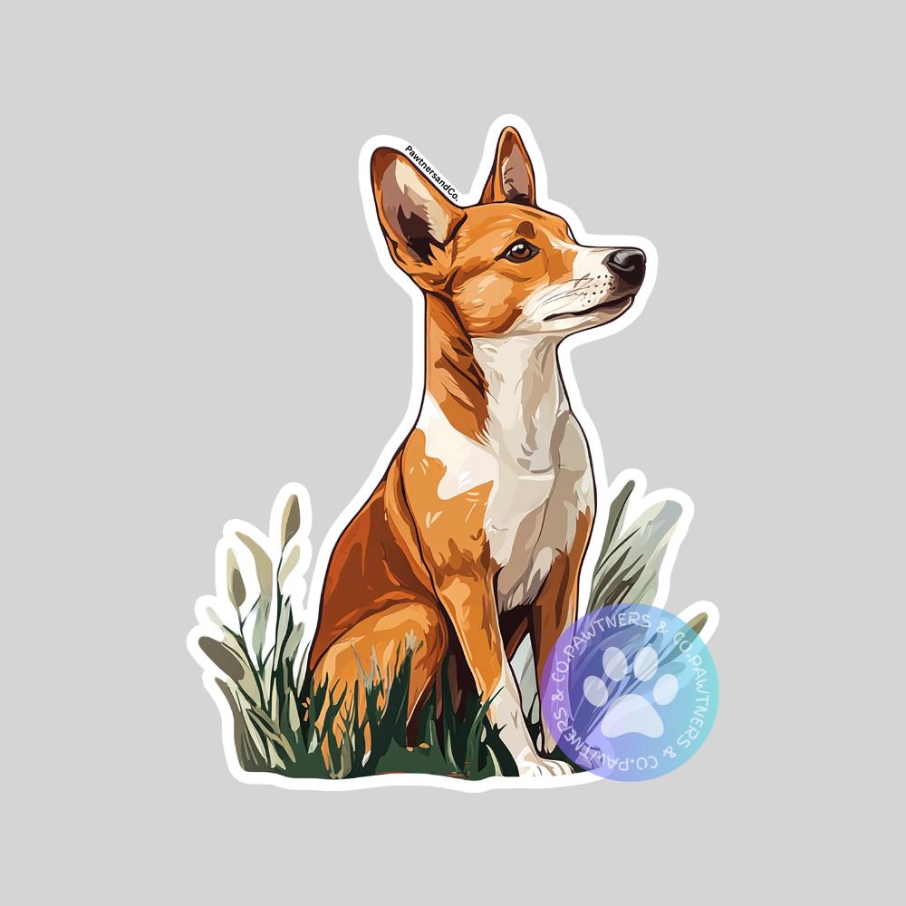 Basenji Sticker