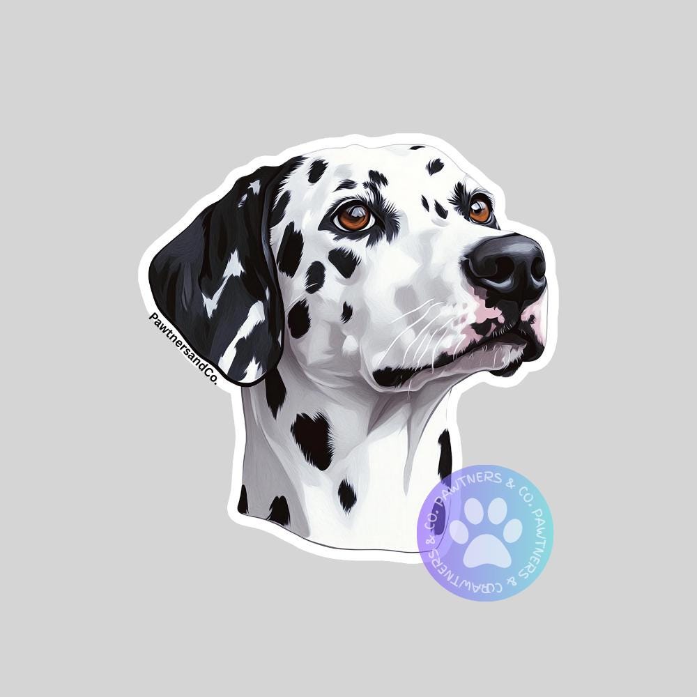 Dalmatian Sticker