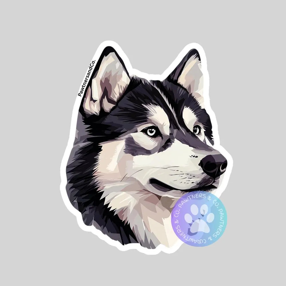 Husky Sticker