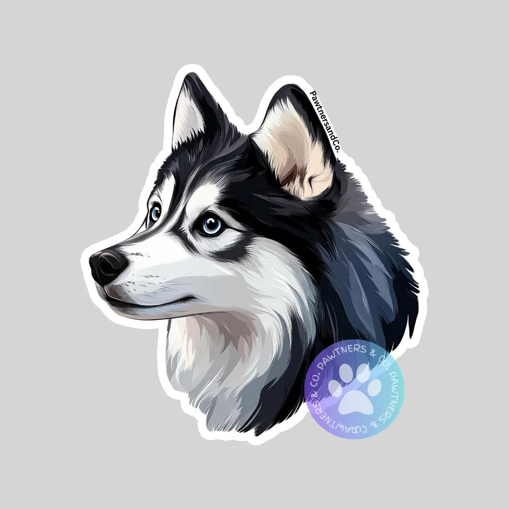Husky Sticker