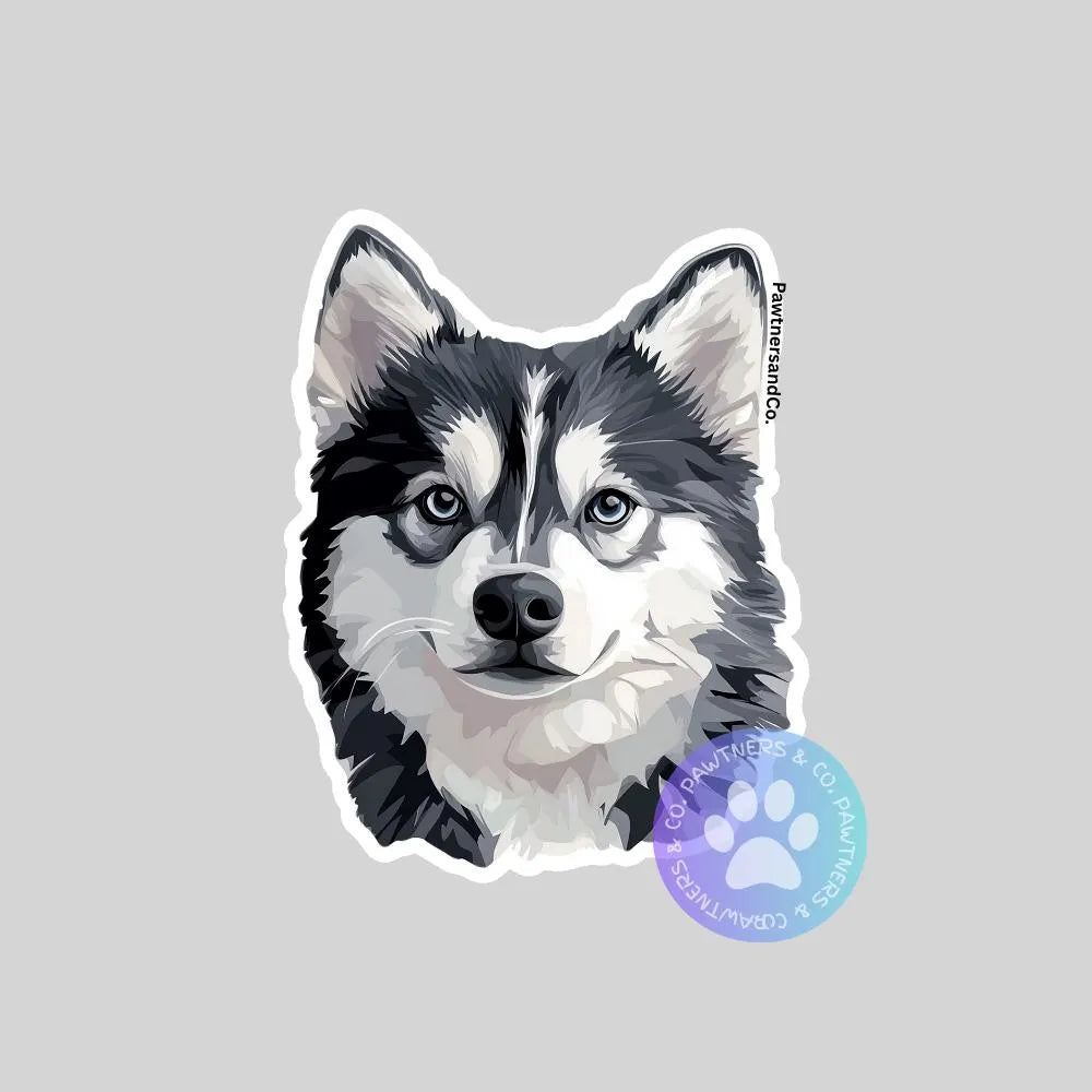 Husky Sticker