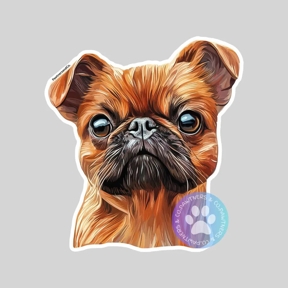 Brussels Griffon Sticker