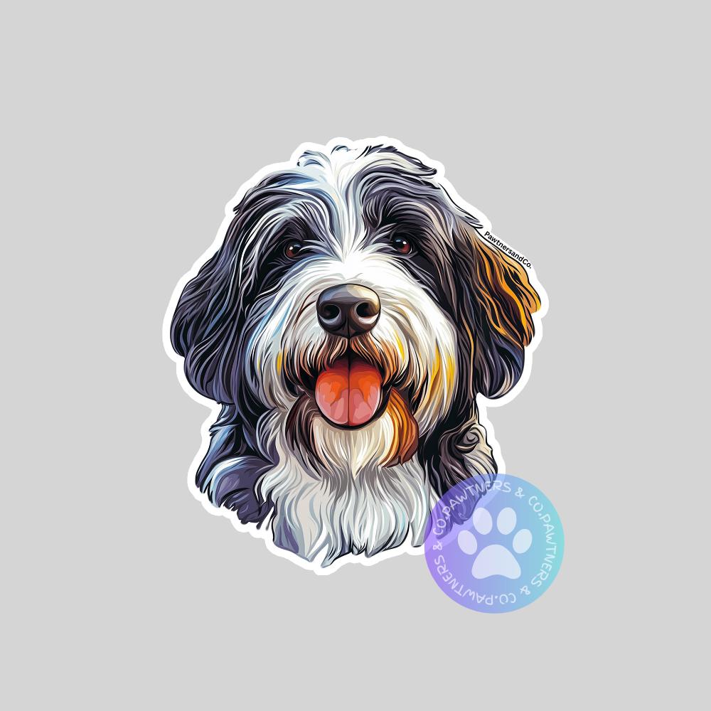 Bearded Collie Sticker