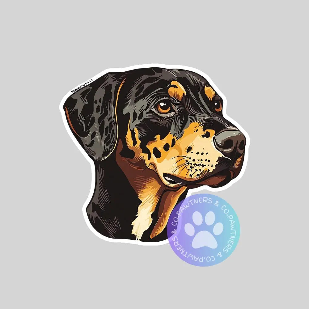 Catahoula Leopard Sticker