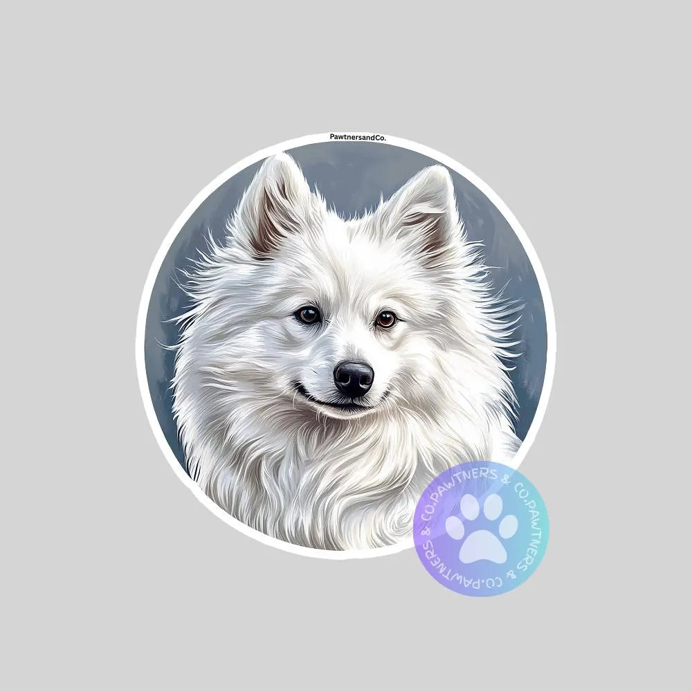 American Eskimo Sticker
