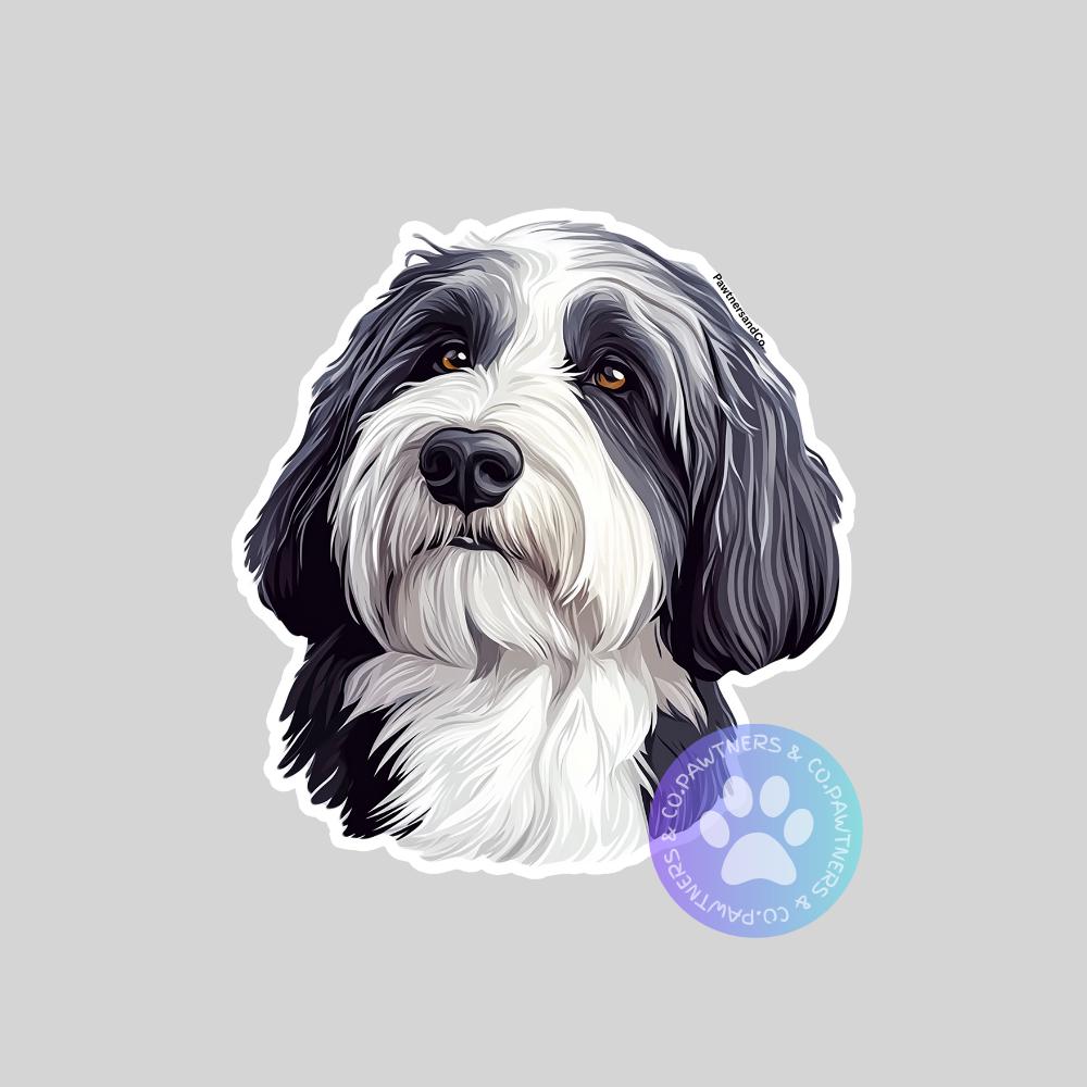 Bearded Collie Sticker