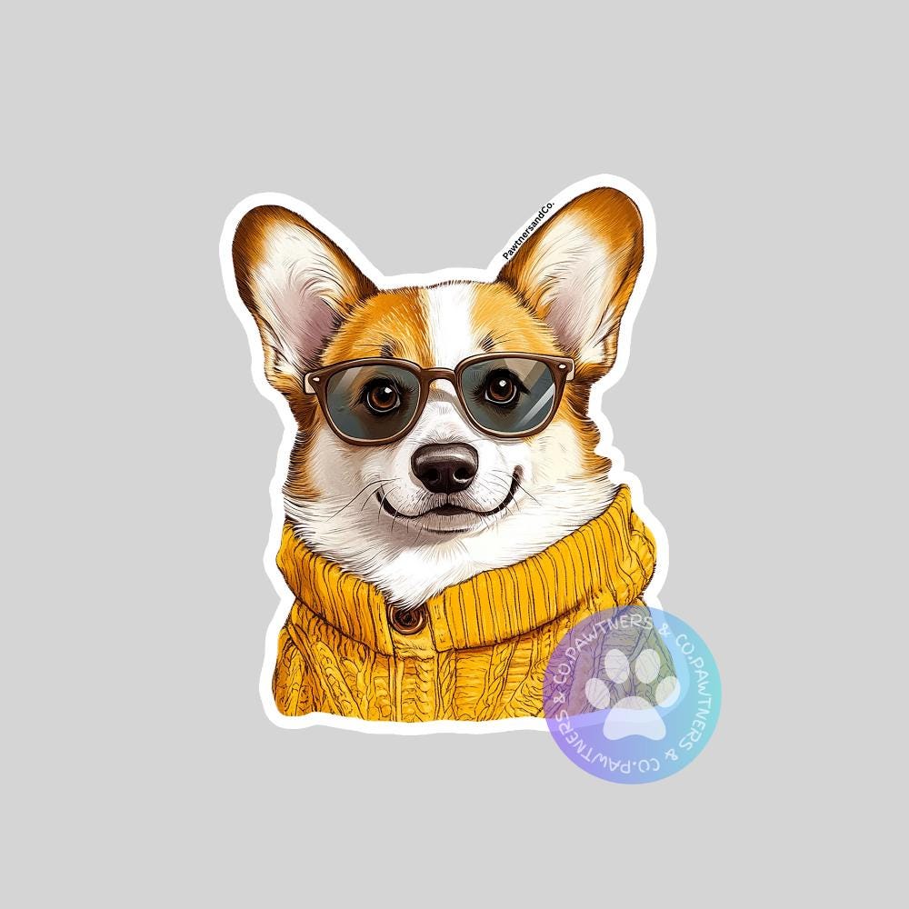 Cardigan Welsh Corgi Sticker