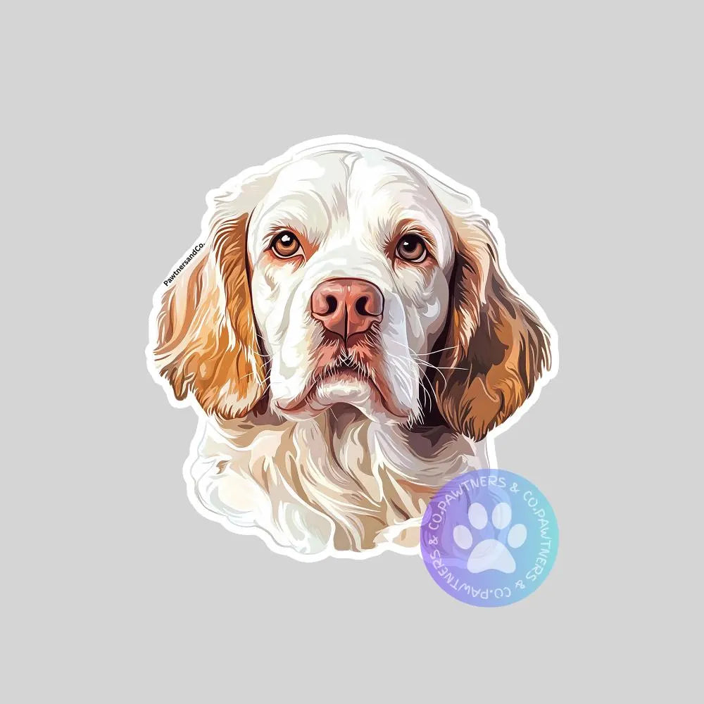 Clumber Spaniel Sticker