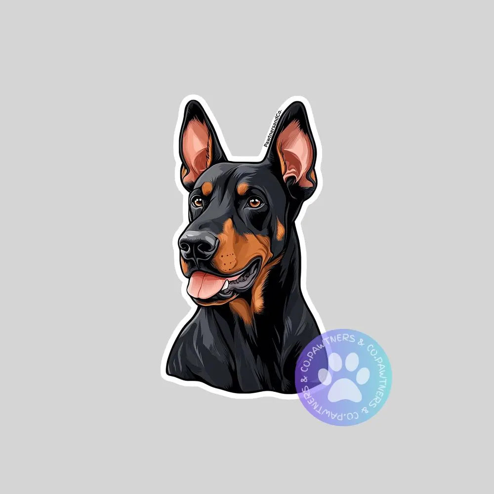 Doberman Pinscher Sticker