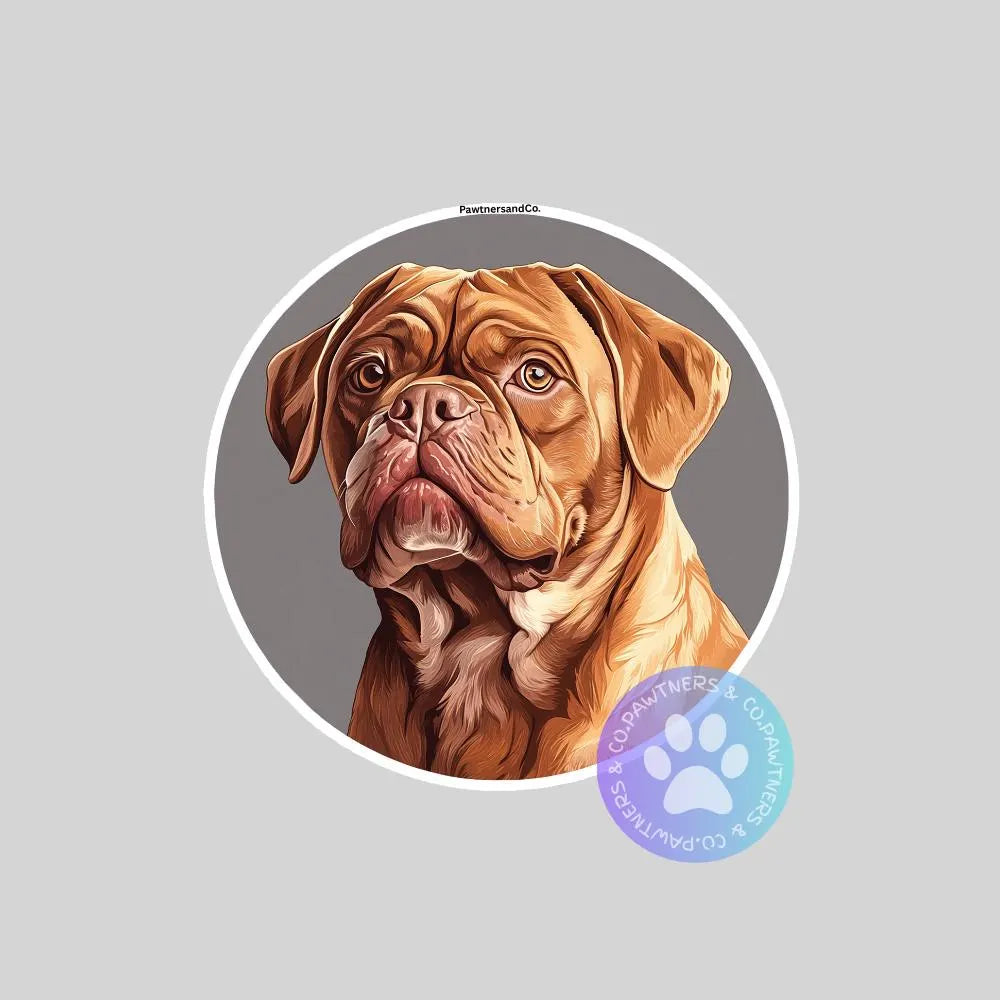 Dogue de Bordeaux Sticker