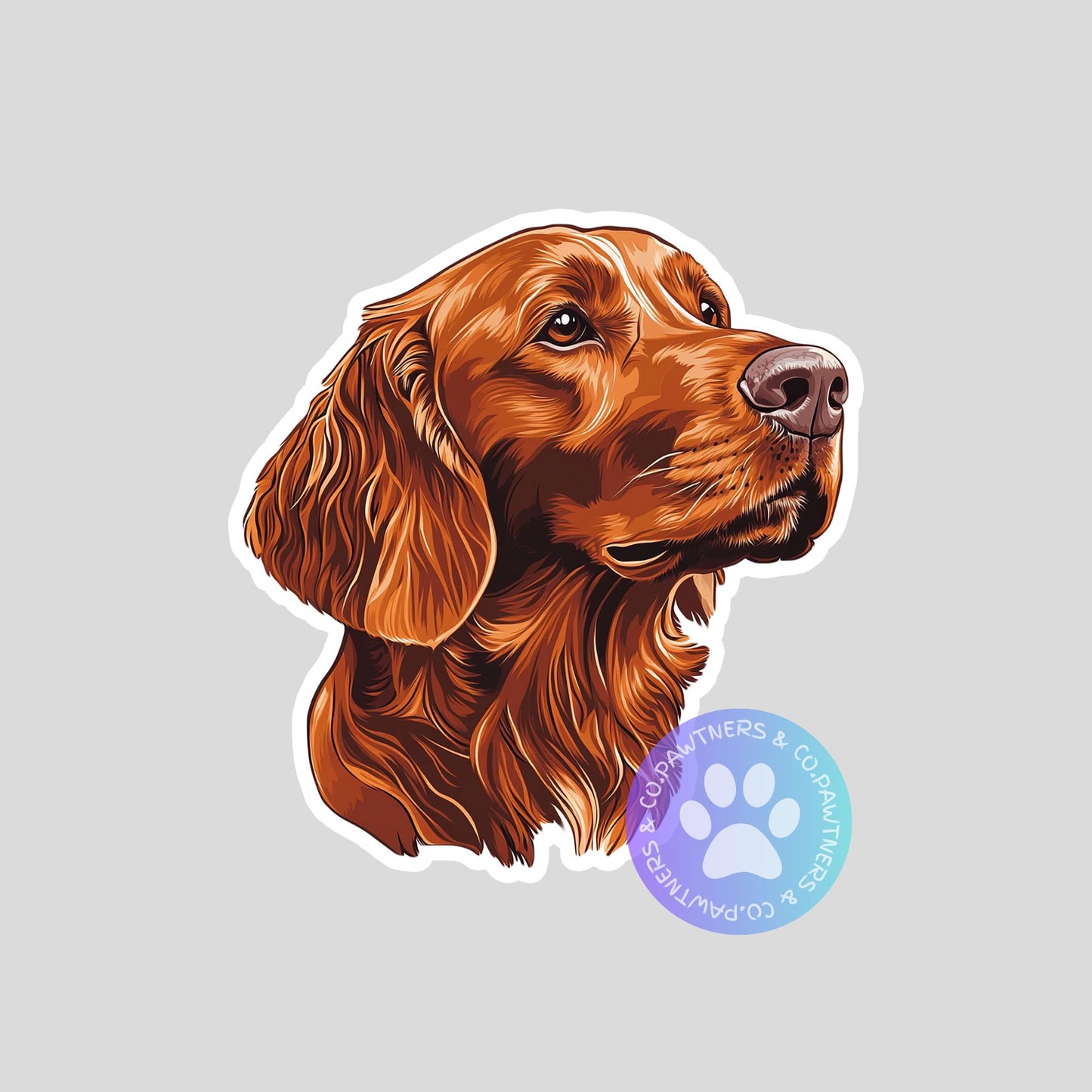 Irish Setter Sticker