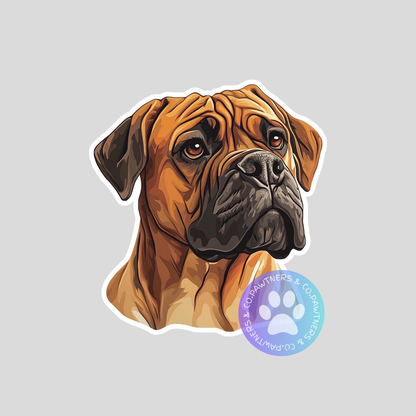 Mastiff Sticker