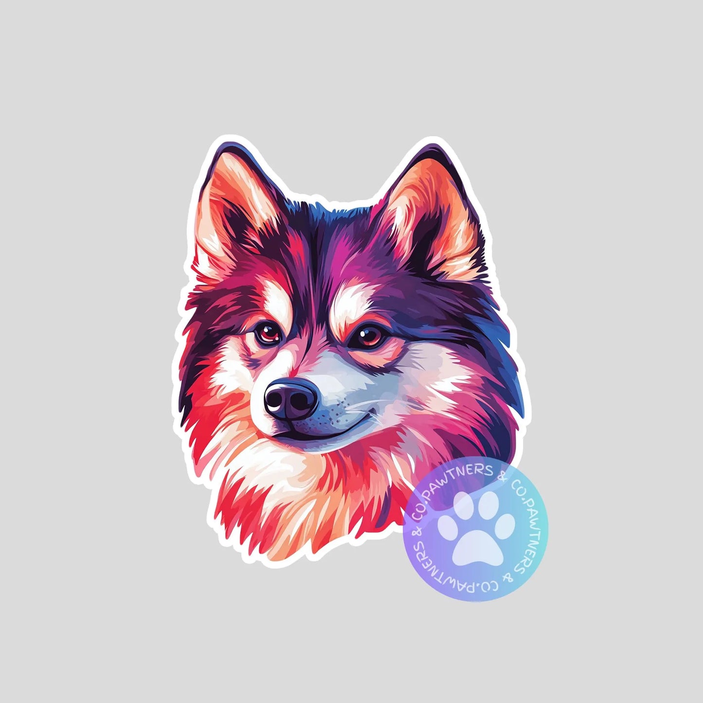 Pomsky Sticker