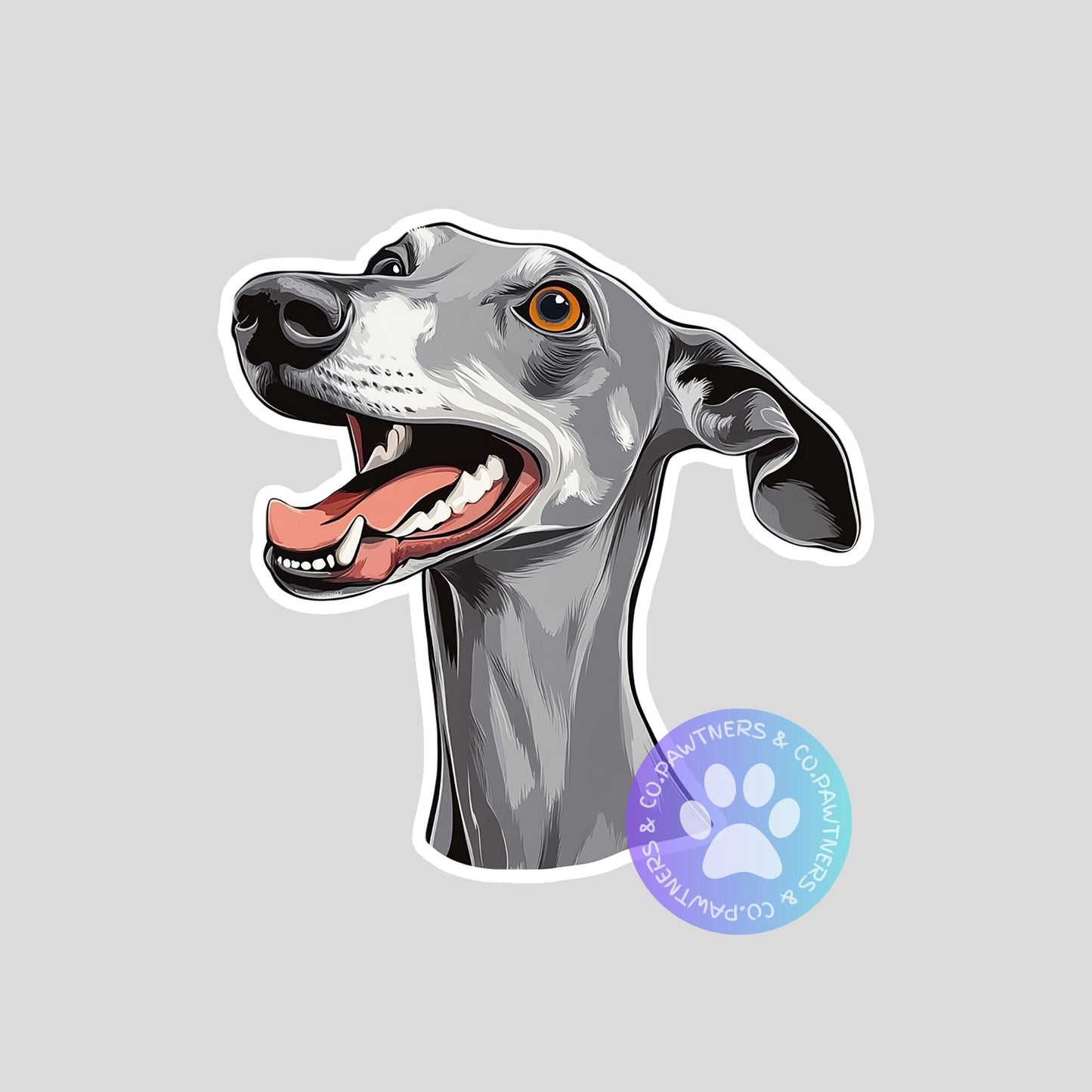 Greyhound Sticker