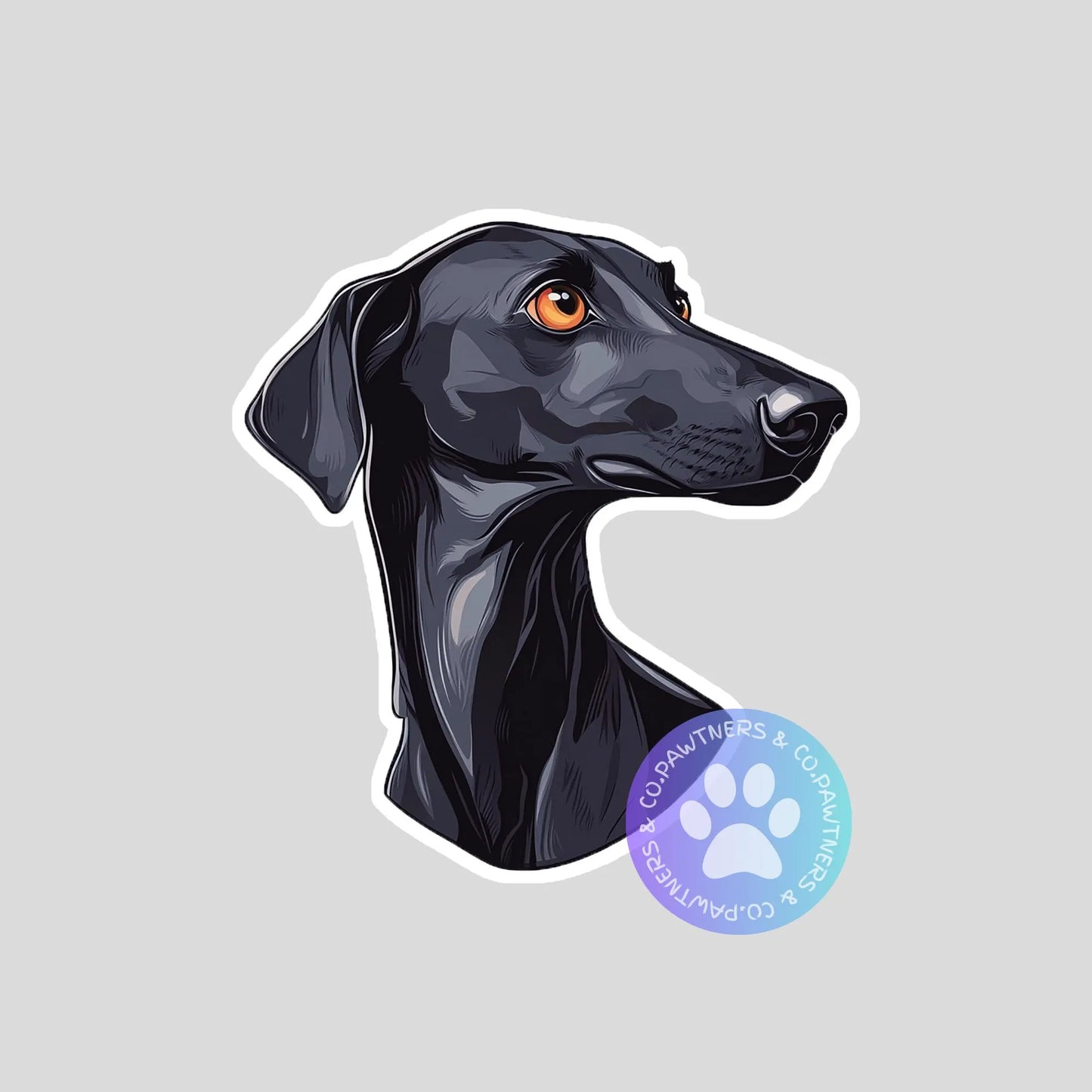 Greyhound Sticker