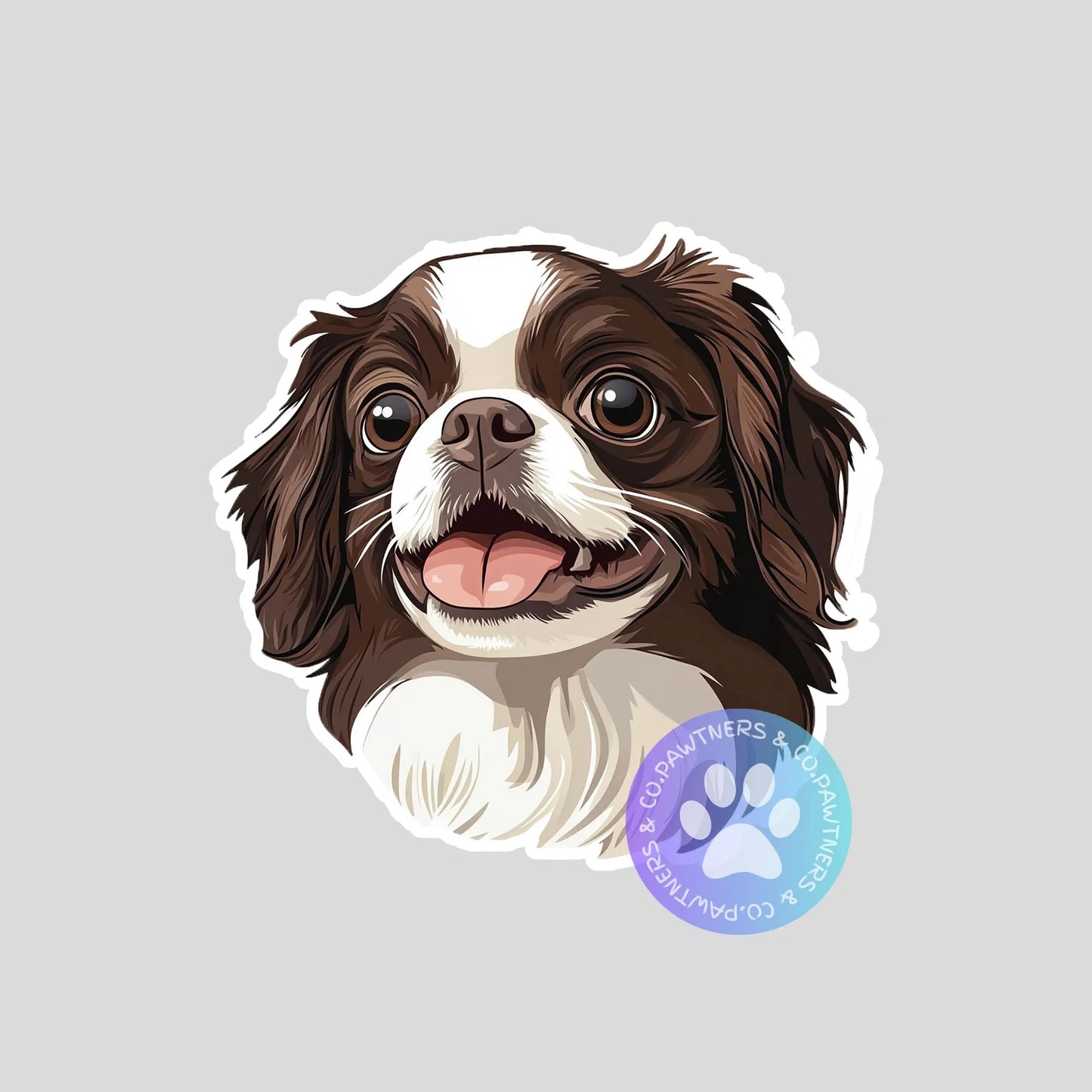 Japanese Chin Sticker