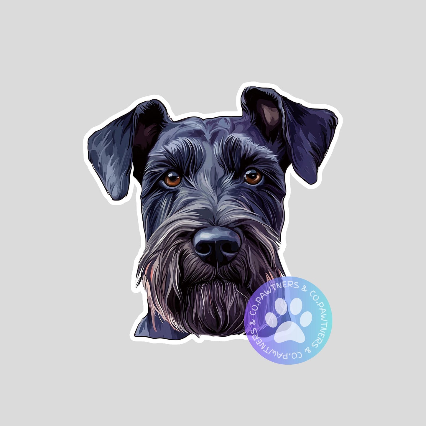 Kerry Blue Terrier Sticker