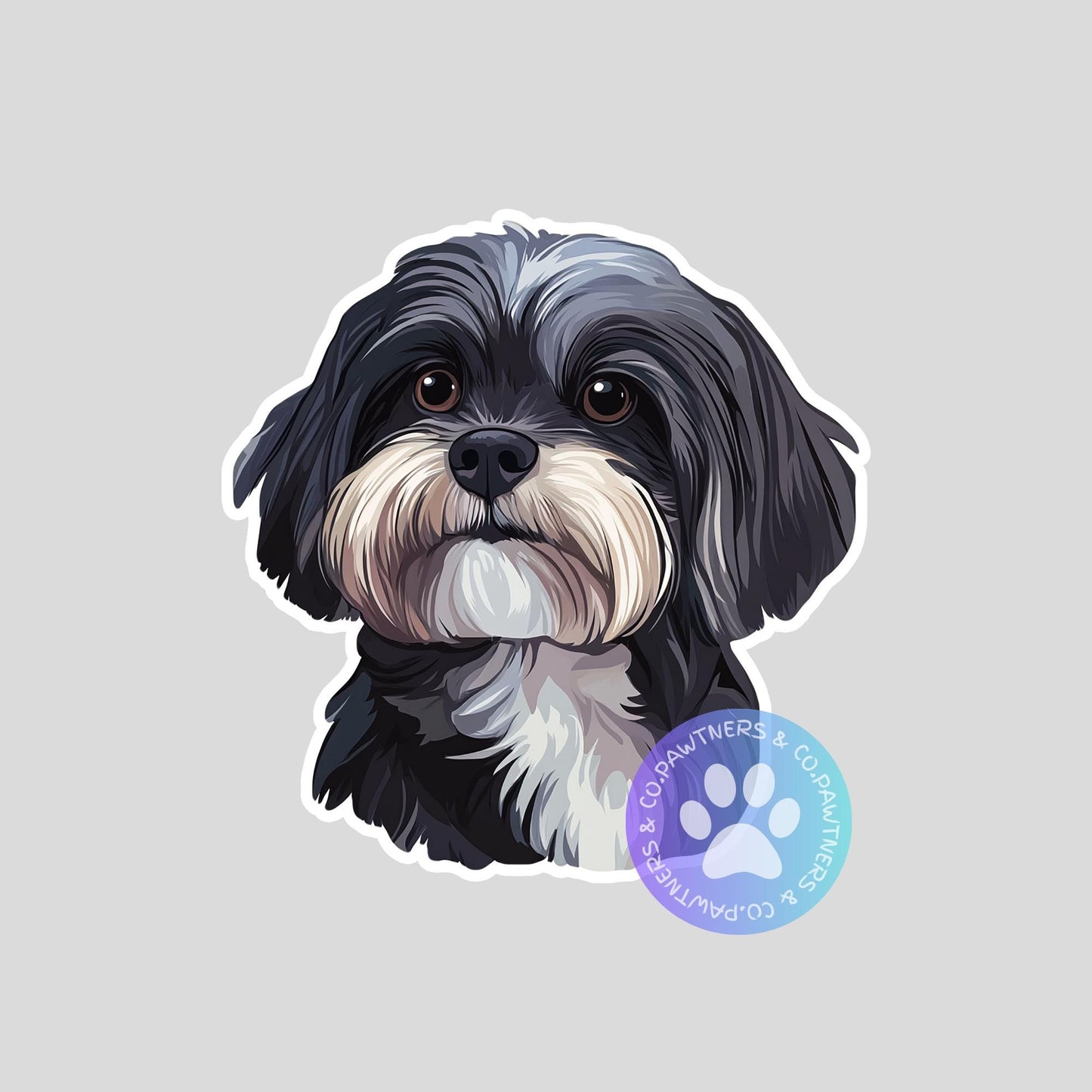 Lhasa Apso Sticker