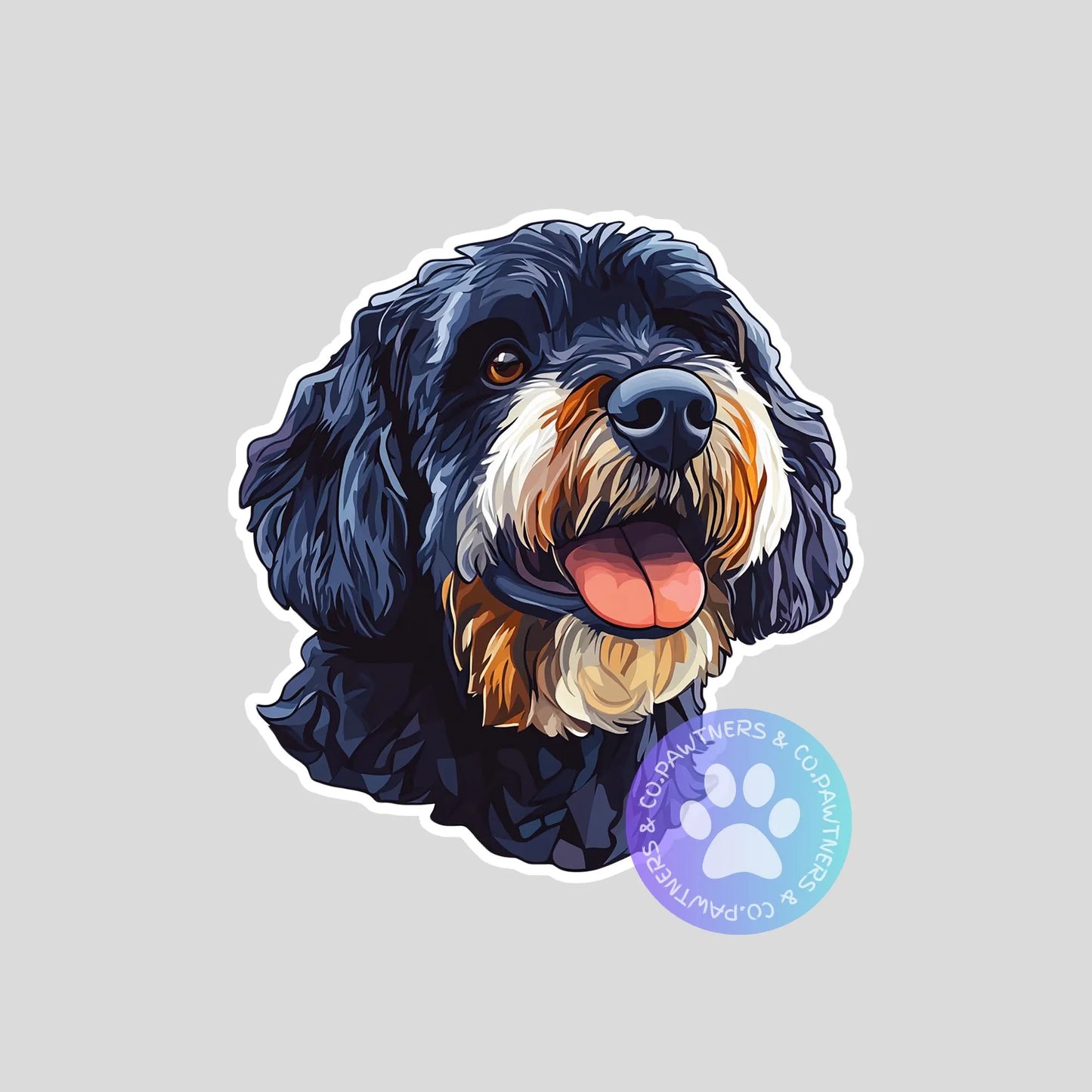 Portuguese Water Dog Sticker