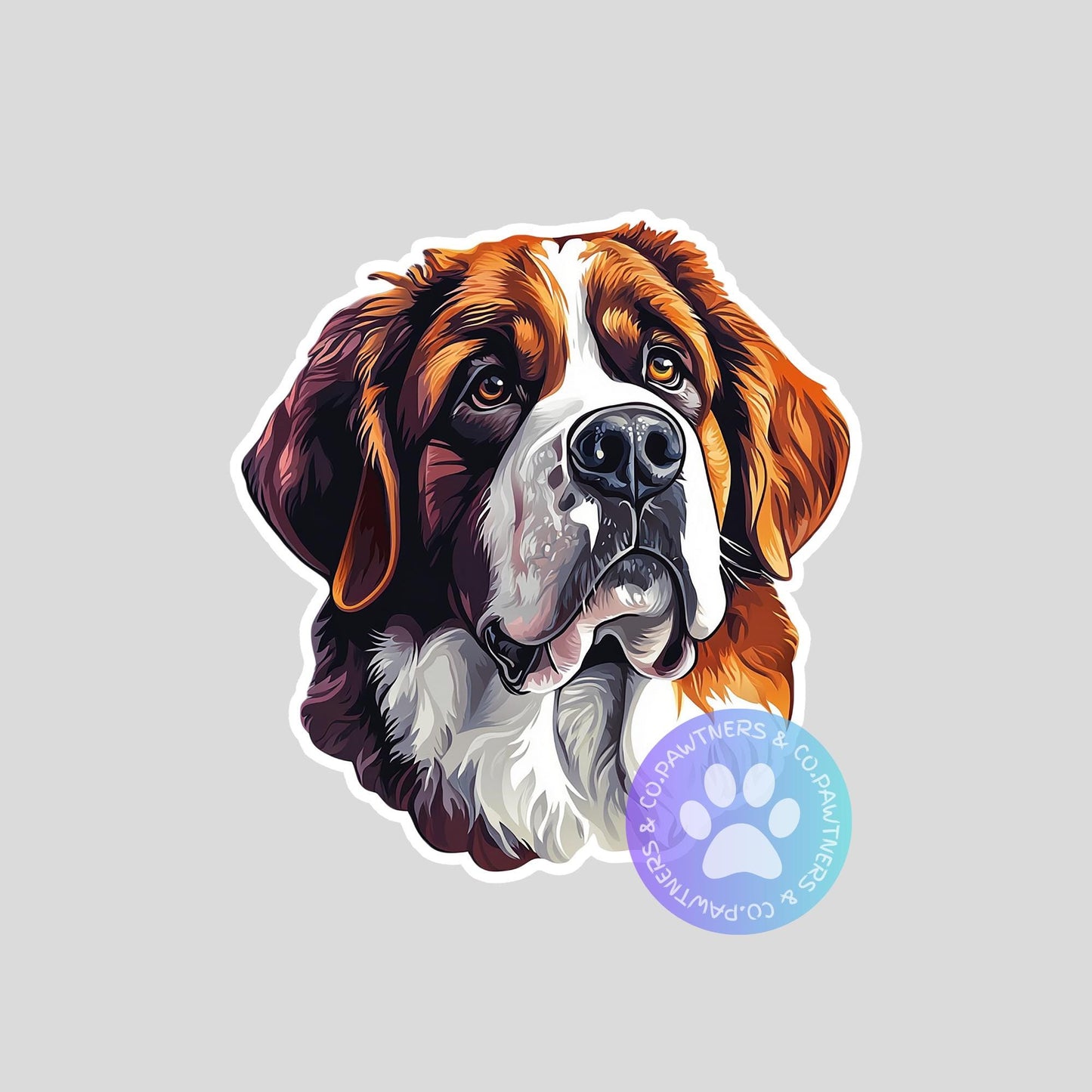 Saint Bernard Sticker