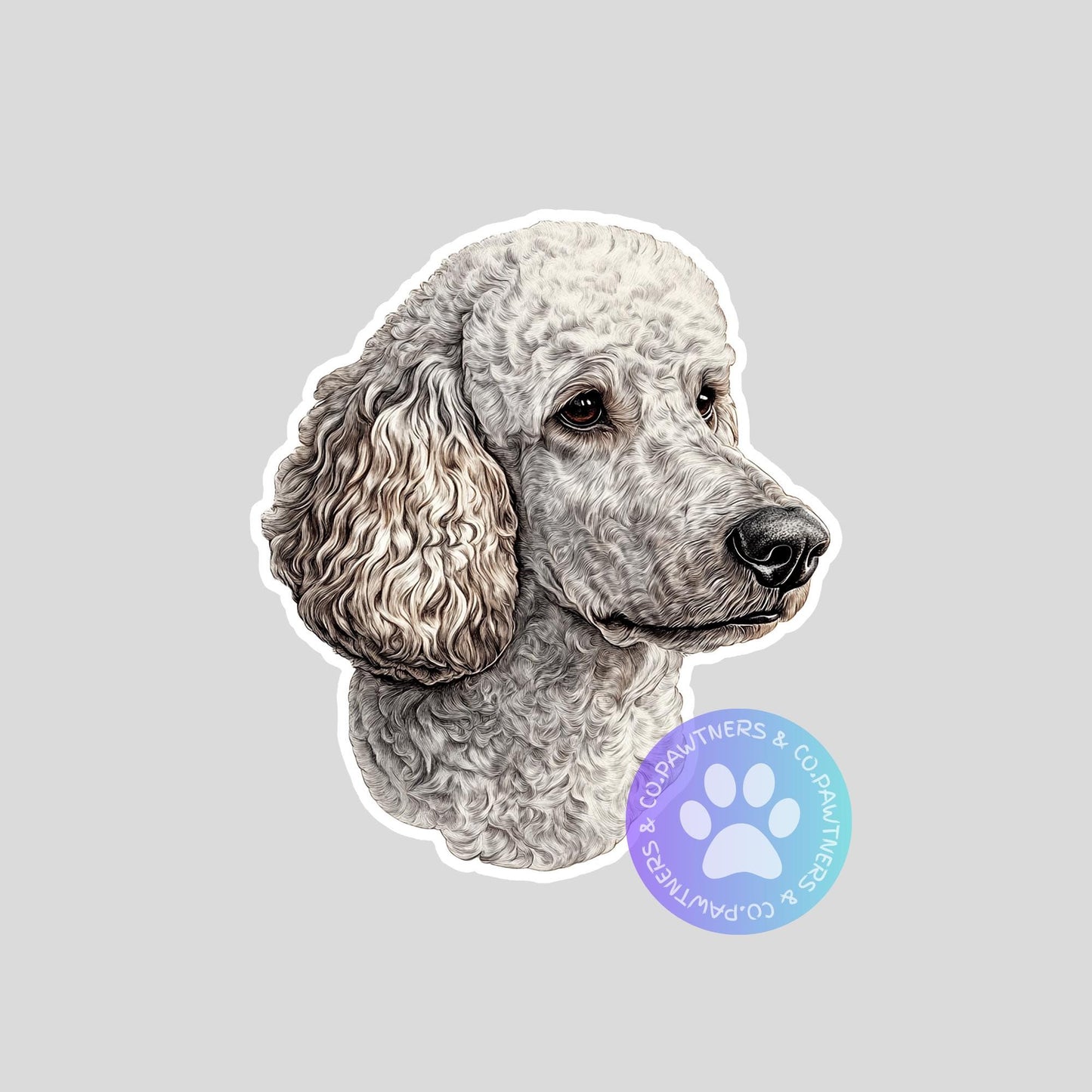 Standard Poodle Sticker