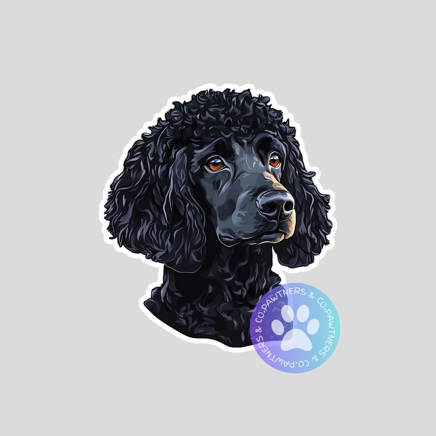 Standard Poodle Sticker