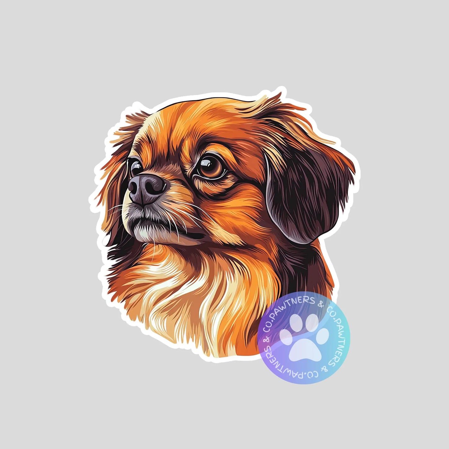 Tibetan Spaniel Sticker