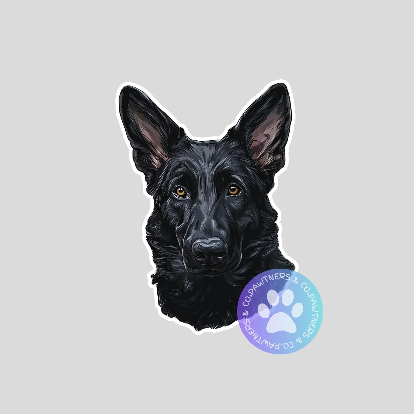 German Shepherd Sticker