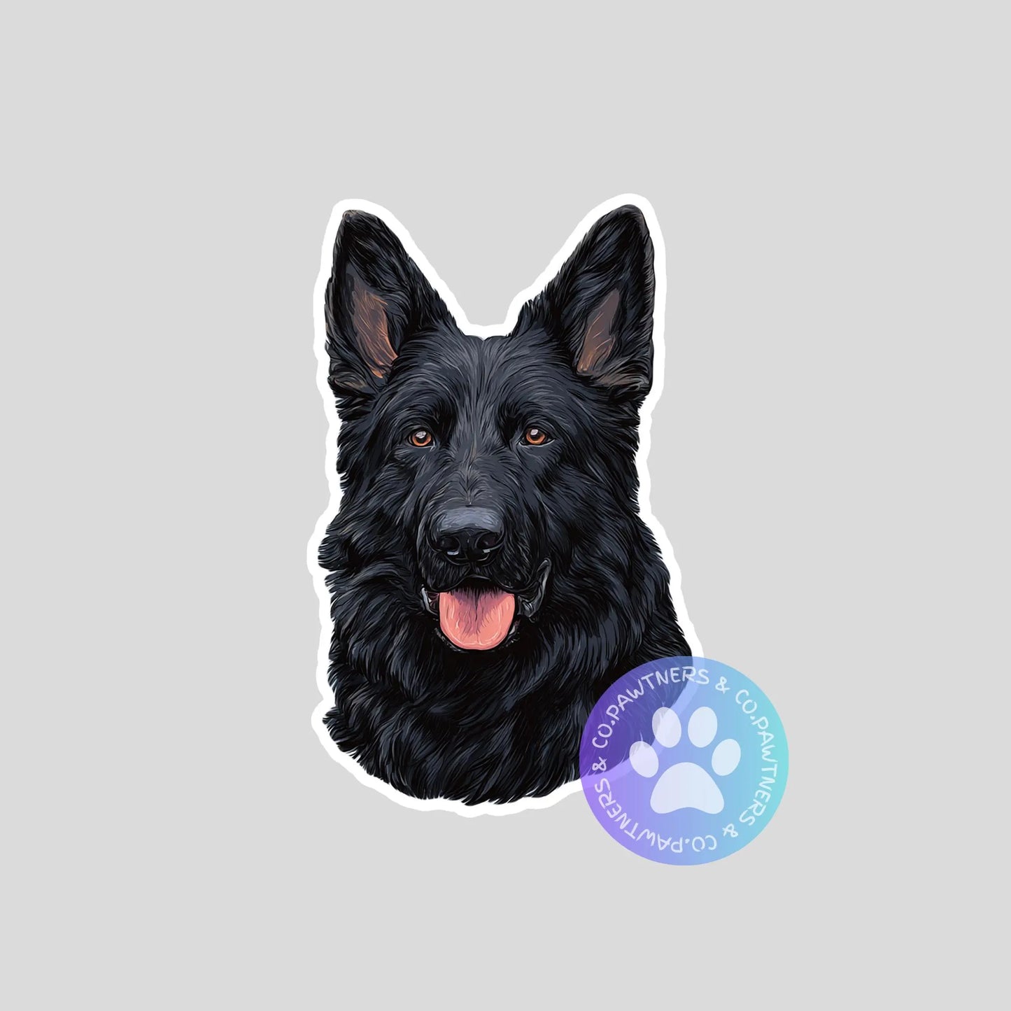 German Shepherd Sticker