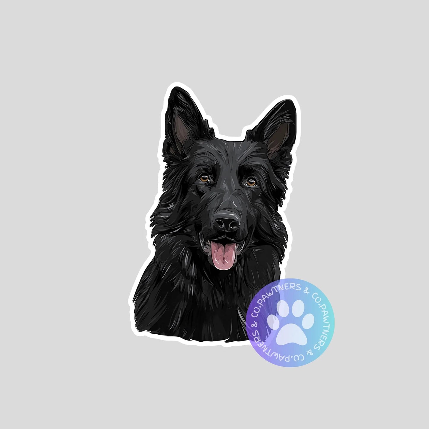 German Shepherd Sticker