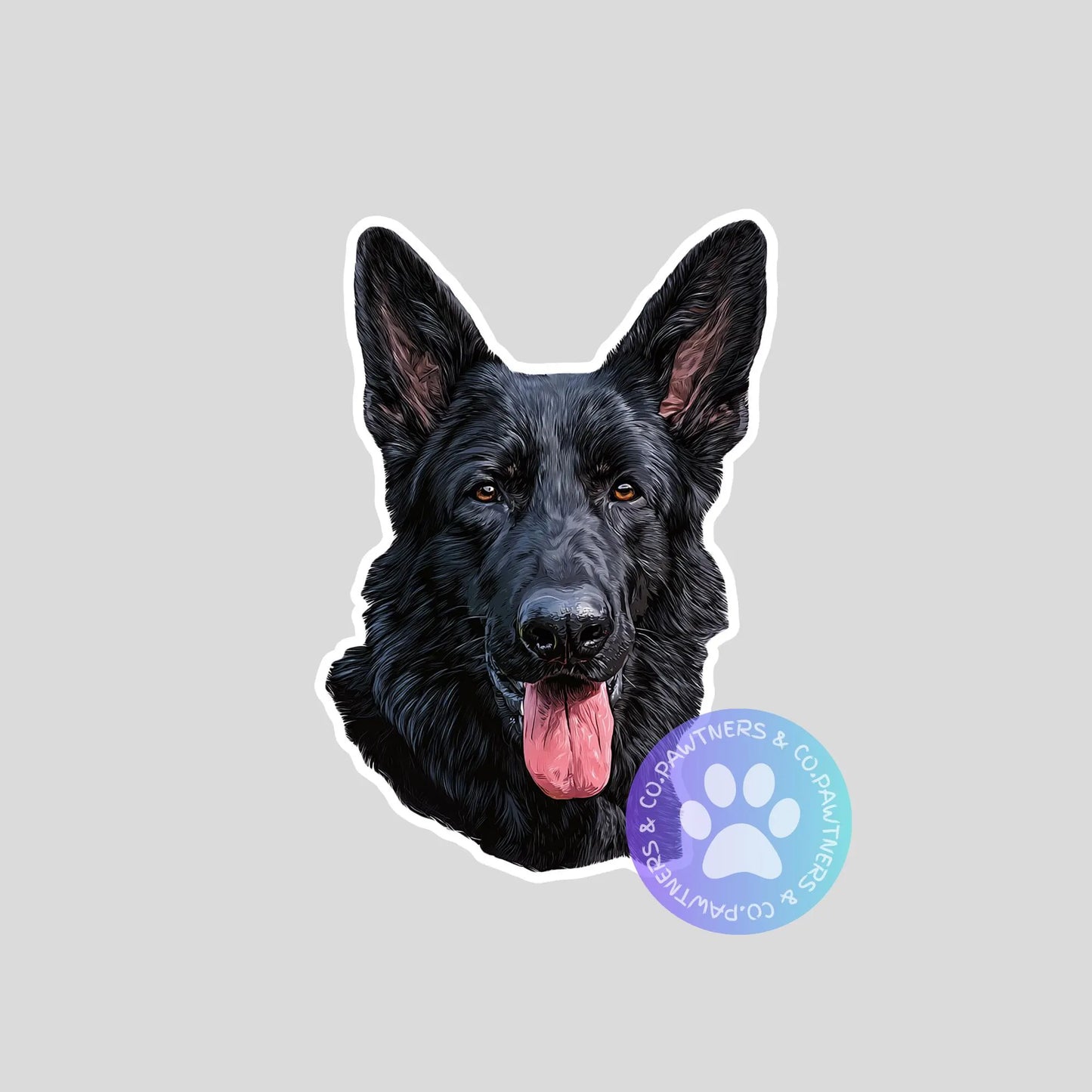 German Shepherd Sticker