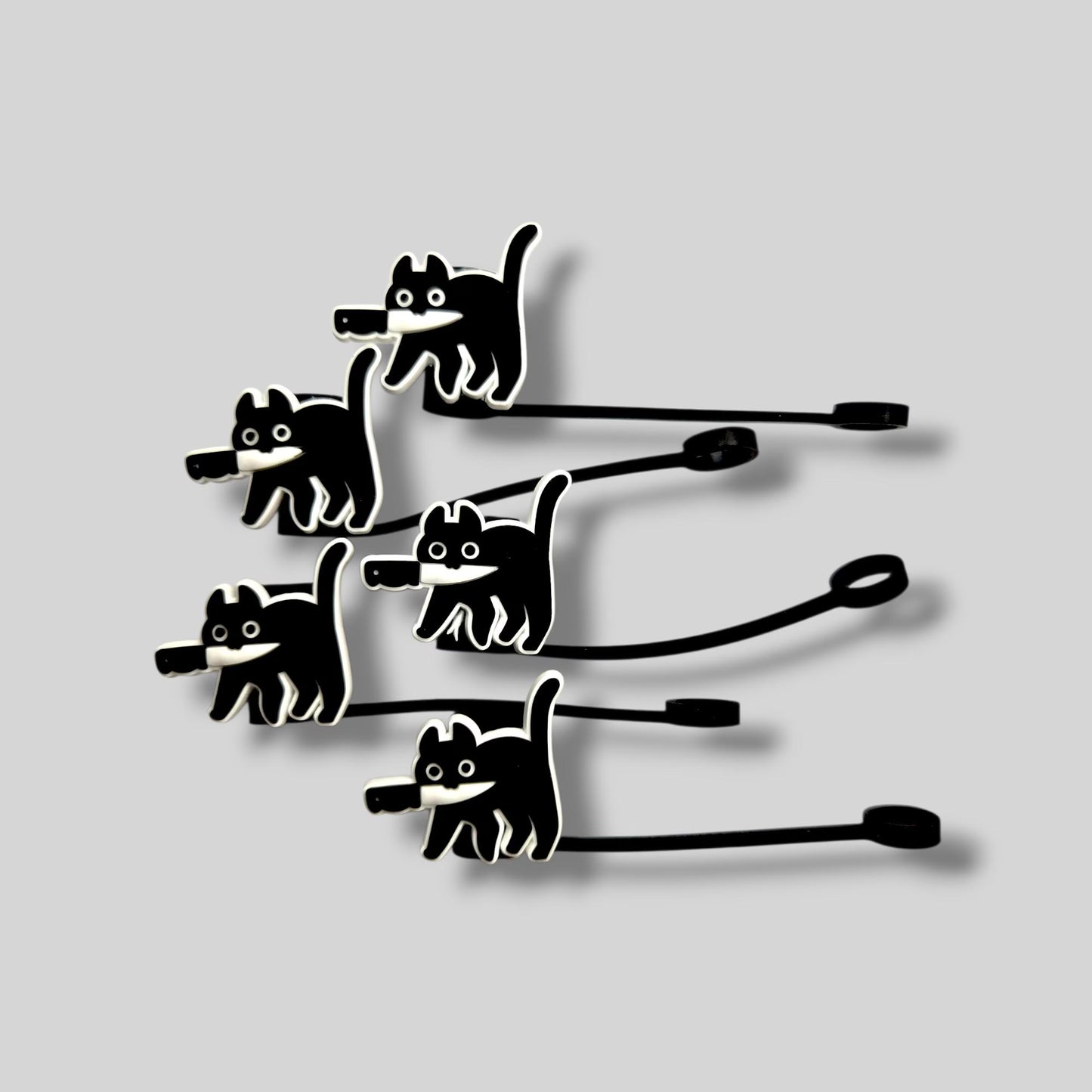 Serial Kitty Straw Topper 8mm