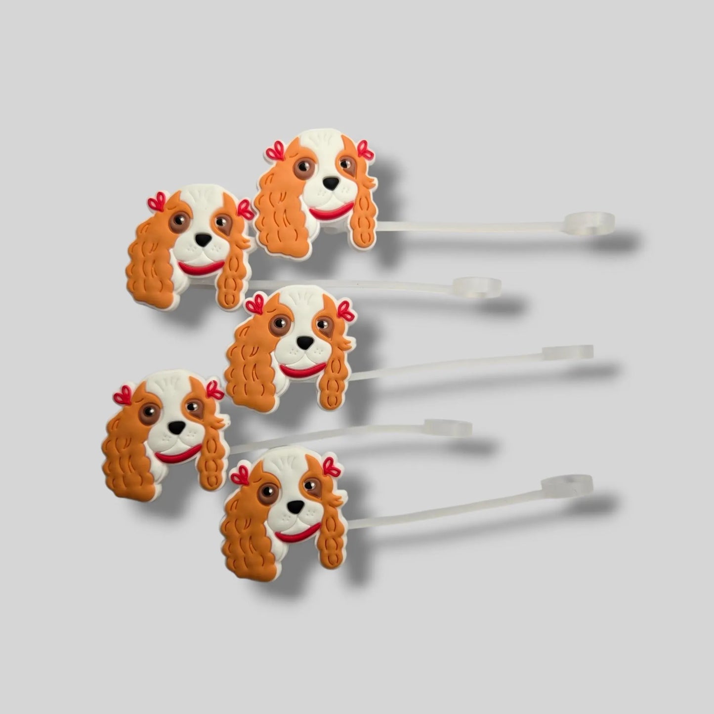 Cocker Spaniel Straw Topper 8mm