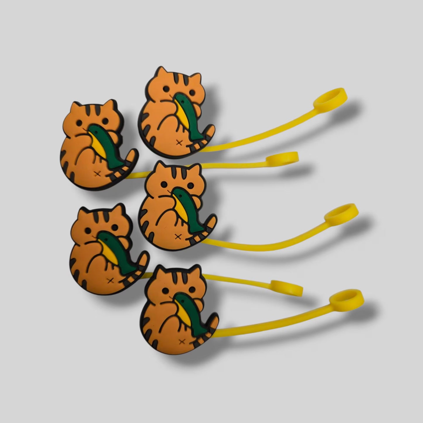 Fish and Kit Straw Topper