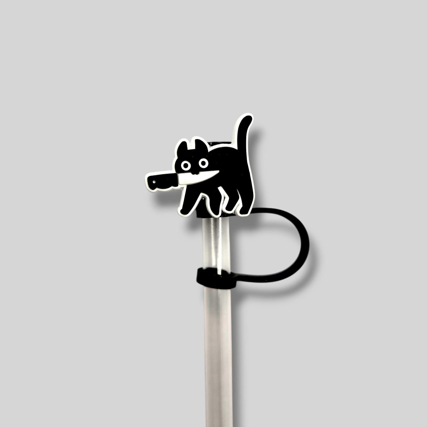 Serial Kitty Straw Topper 8mm