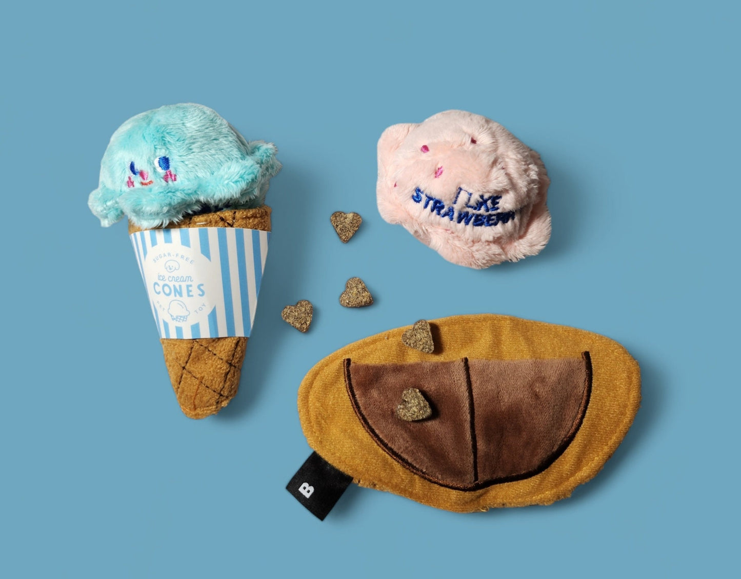 Ice Cream Squeaky Toy