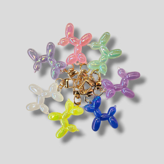Balloon Dog Keychain Pendant