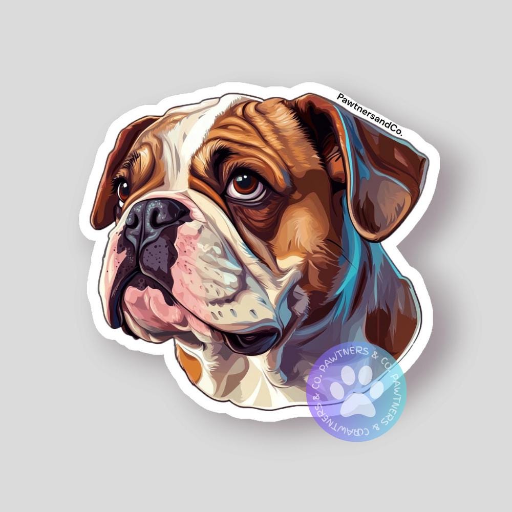 Bulldog Sticker