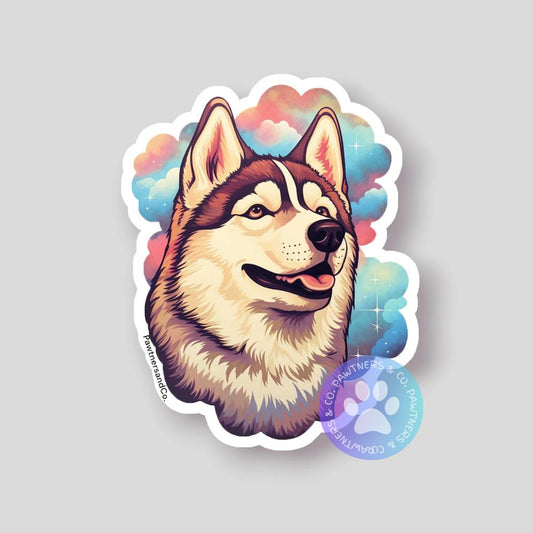 Husky Sticker