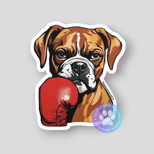 Boxer Sticker