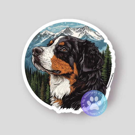 Bernese Mountain Sticker