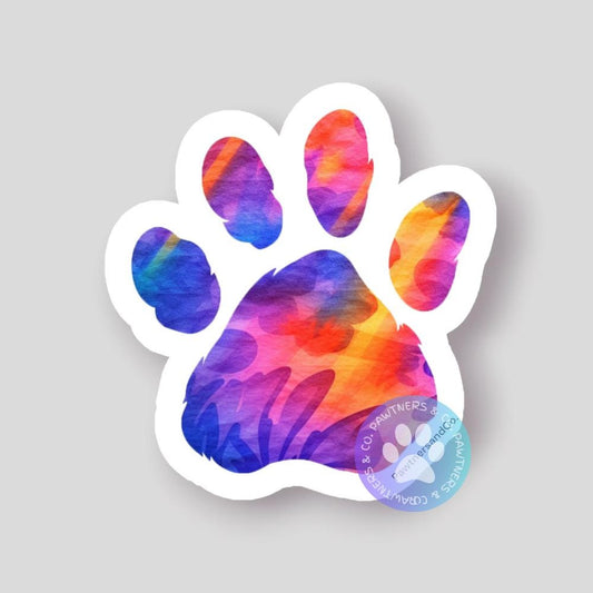 Paw Print Sticker